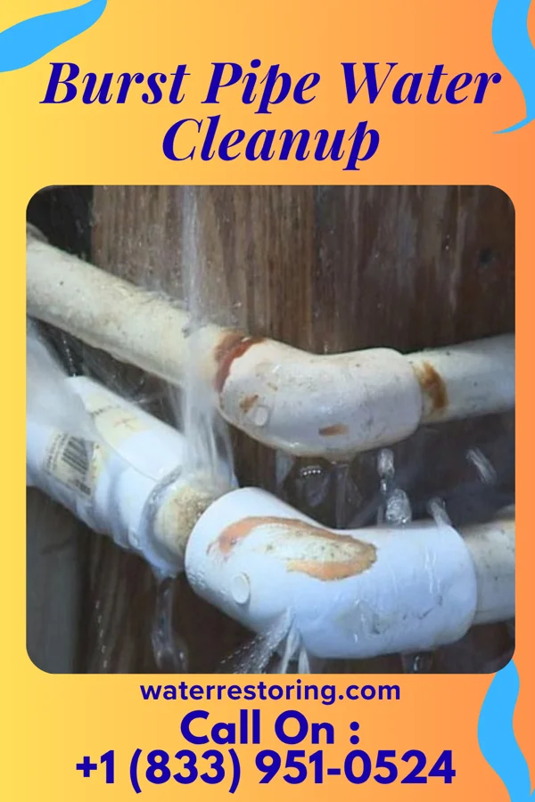 Burst Pipe Water Cleanup in Attleboro, MA